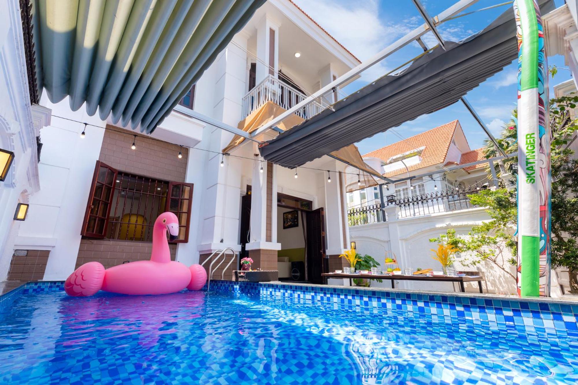 Hoang My Villa - 8 Phong Ngu Bai Sau - Free Bida Karoke Vung Tau Exterior photo