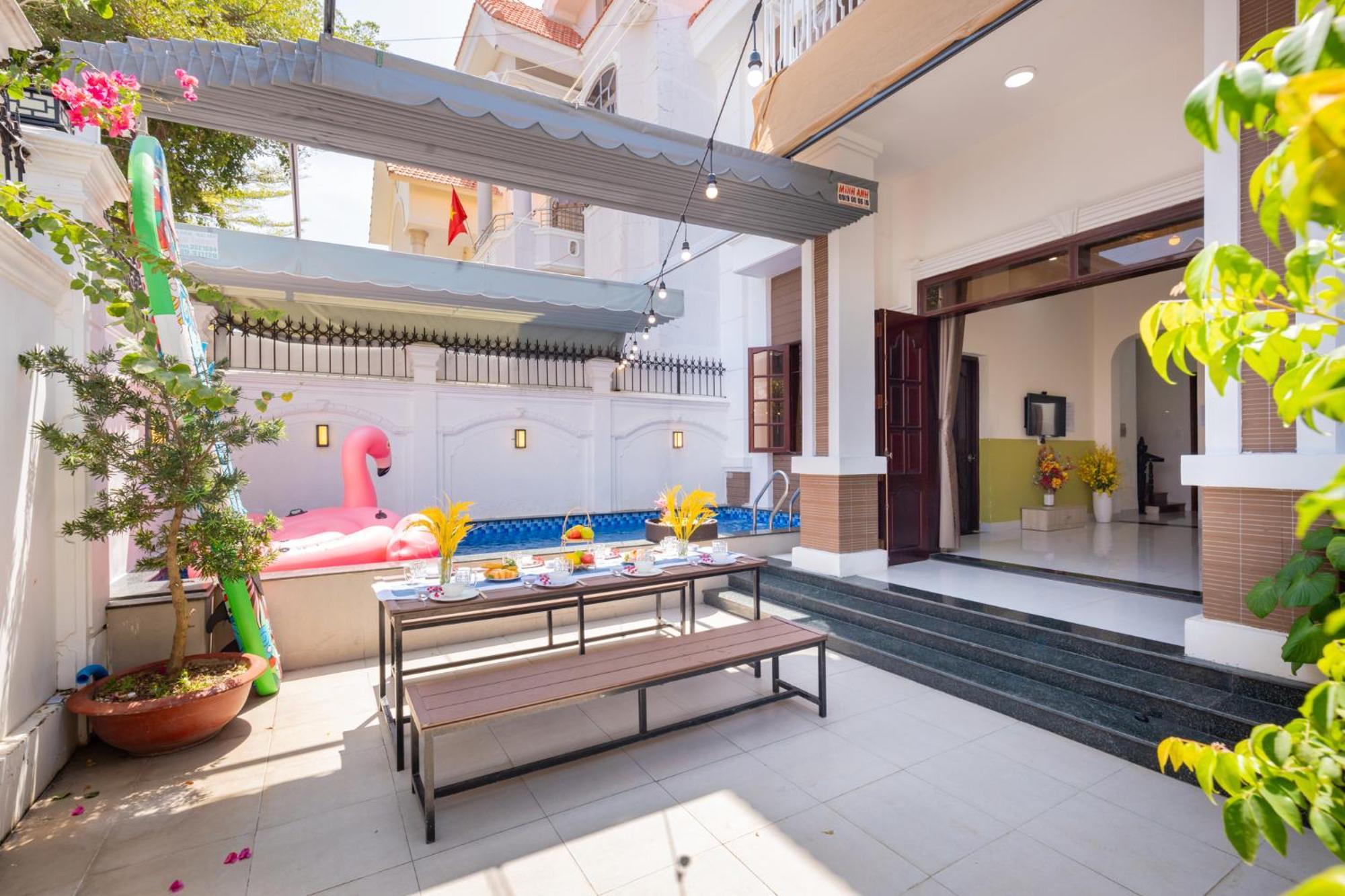 Hoang My Villa - 8 Phong Ngu Bai Sau - Free Bida Karoke Vung Tau Exterior photo